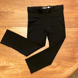 Betabrand cropped dress pant yoga pants, size M